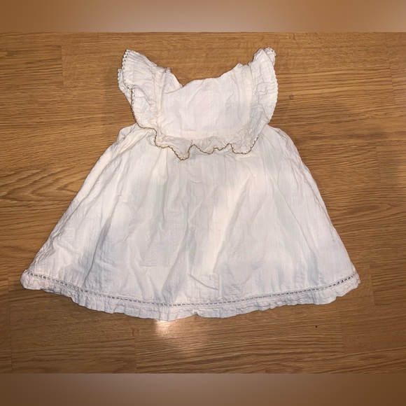 Boho Chic Cream Double Lined Tunic - Picture 6 of 7